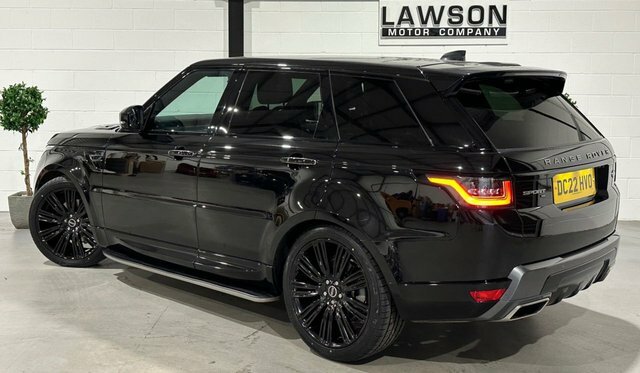 Land Rover Range Rover Sport 3.0 D300 Mhev Hse Silver Suv 4Wd E Black #5