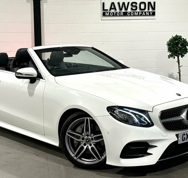 Mercedes-Benz E Class 2.0 E220d Amg Line Cabriolet G-tronic White #5
