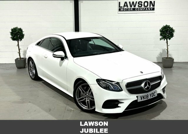 Mercedes-Benz E Class 2.0 E220d Amg Line Coupe G-tronic Euro White