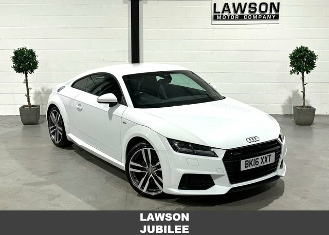 Audi TT 2.0 Tfsi S Line Coupe S Tronic Quattro White