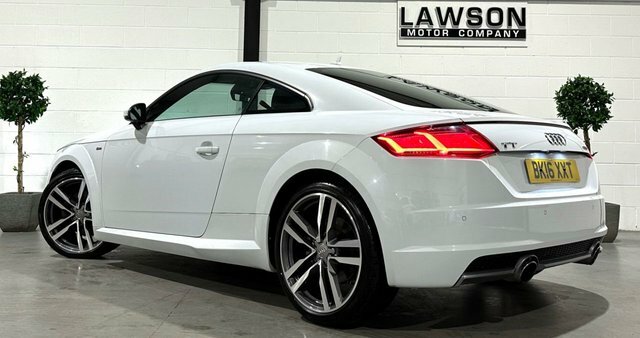 Audi TT 2.0 Tfsi S Line Coupe S Tronic Quattro White #3