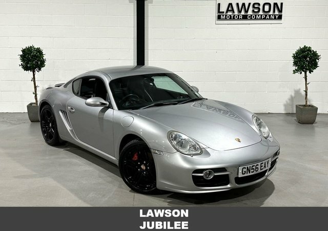 Porsche Cayman 3.4 987 S Coupe 254 G Km 295 Bh Silver
