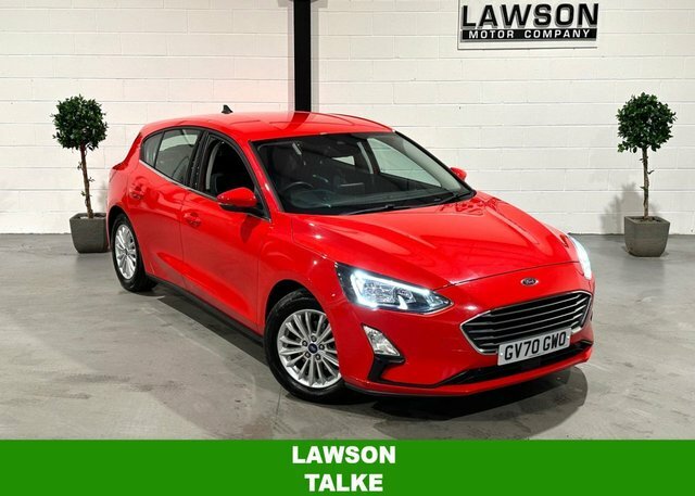 Ford Focus 1.5 Ecoblue Titanium Hatchback E Red
