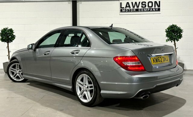 Mercedes-Benz C Class 2.1 C220 Cdi Blueefficiency Amg Sport Saloon D Silver #4