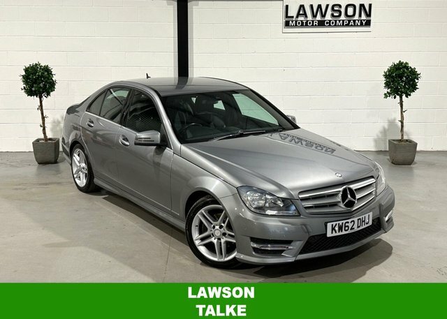 Mercedes-Benz C Class 2.1 C220 Cdi Blueefficiency Amg Sport Saloon D Silver