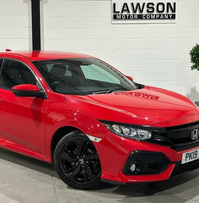 Honda Civic 1.0 Vtec Turbo Sr Hatchback Cvt Euro 6 Red #6