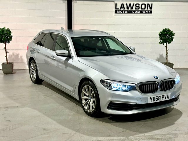 BMW 5 Series 2.0 520D Se Touring Euro 6 S S Silver #5