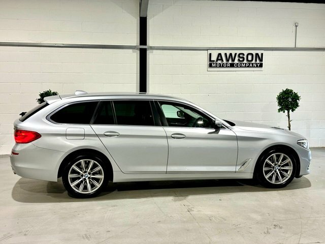BMW 5 Series 2.0 520D Se Touring Euro 6 S S Silver #4