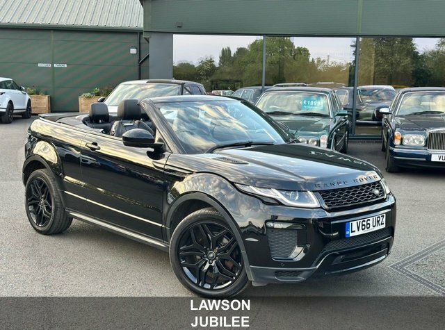 Land Rover Range Rover Evoque 2.0 Si4 Hse Dynamic Convertible 4W Black