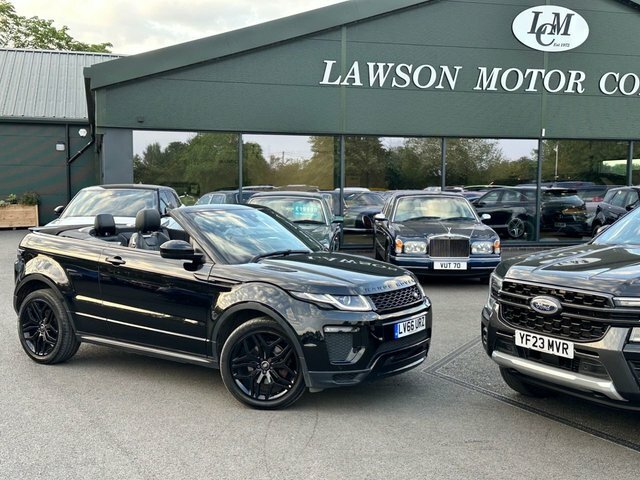 Land Rover Range Rover Evoque 2.0 Si4 Hse Dynamic Convertible 4W Black #6