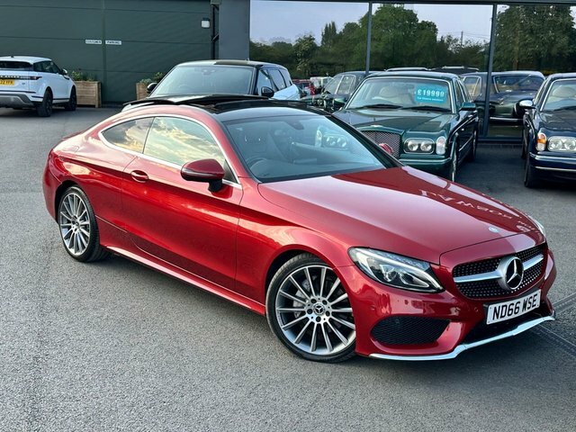 Mercedes-Benz C Class 2.1 C220d Amg Line Coupe G-tronic Euro Red #6