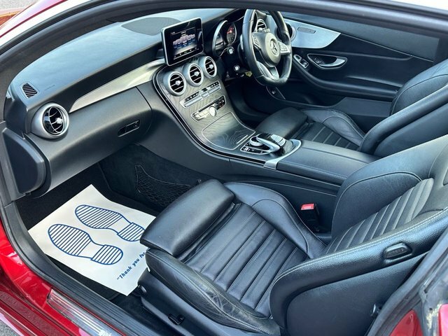 Mercedes-Benz C Class 2.1 C220d Amg Line Coupe G-tronic Euro Red #2