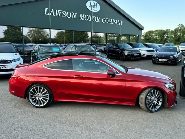 Mercedes-Benz C Class 2.1 C220d Amg Line Coupe G-tronic Euro Red #5