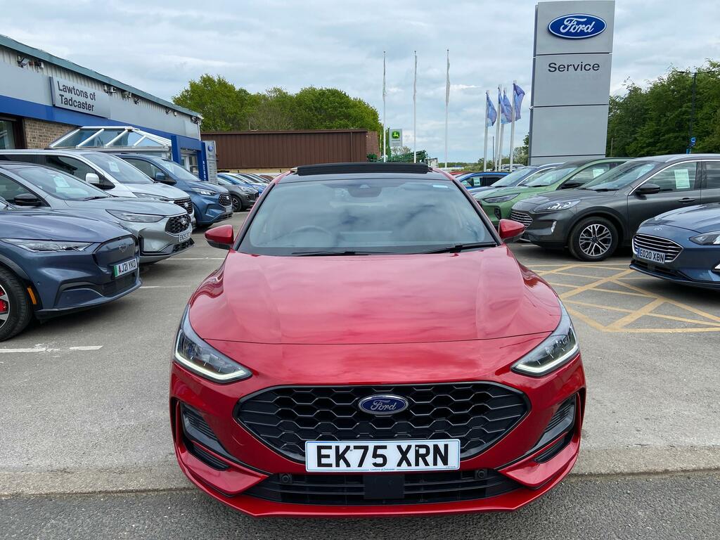 Ford Focus 1.0 Mhev St-line 155Ps Mild Hybrid Mega Spec EK75XRN Red #2
