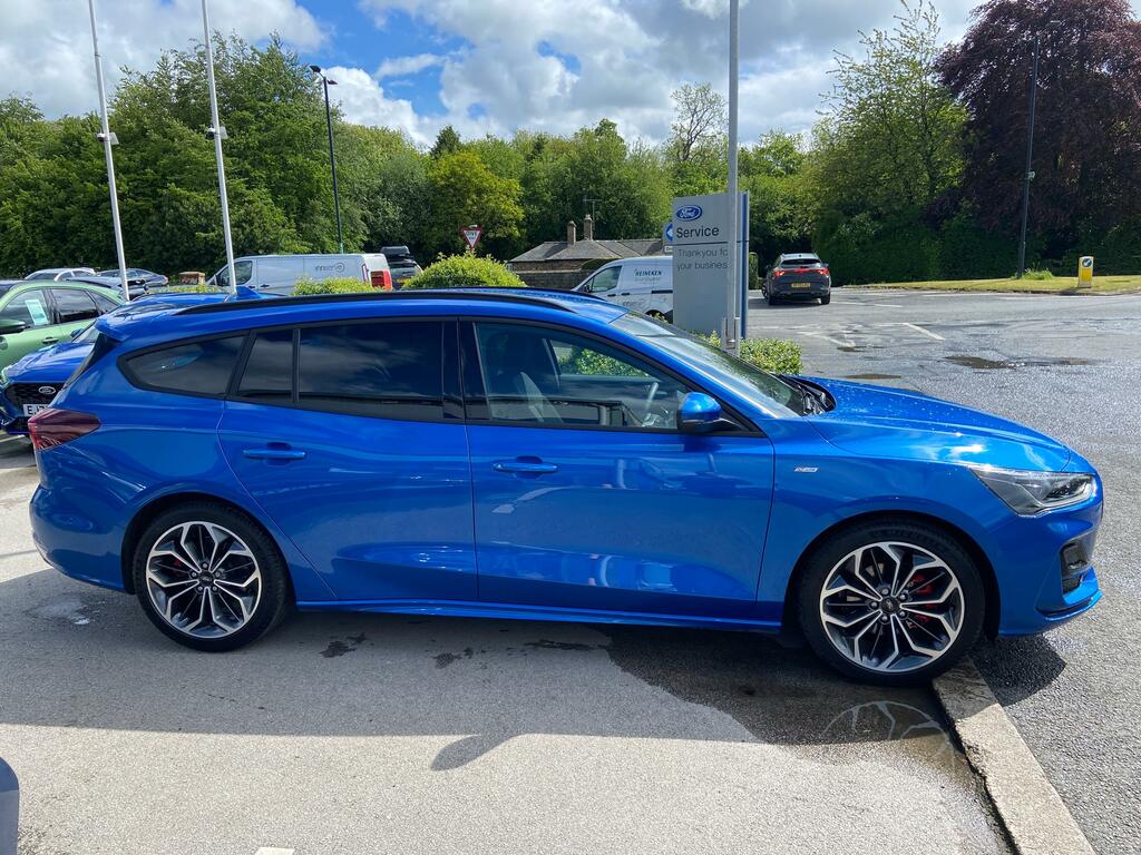 Ford Focus 1.0 Mhev St-line X 155Ps Mild Hybrid Estate V Blue #4