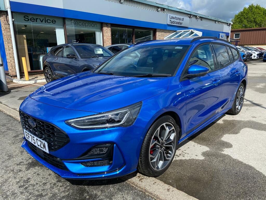 Ford Focus 1.0 Mhev St-line X 155Ps Mild Hybrid Estate V Blue #3