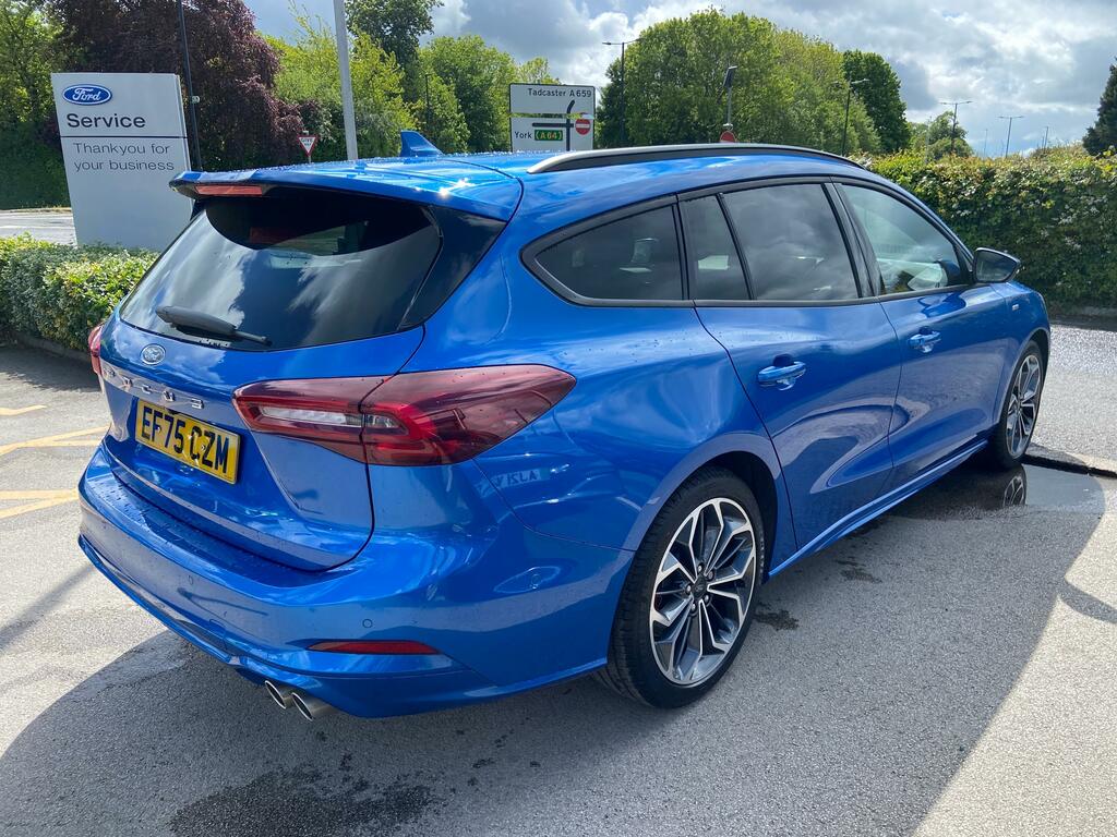 Ford Focus 1.0 Mhev St-line X 155Ps Mild Hybrid Estate V Blue #5
