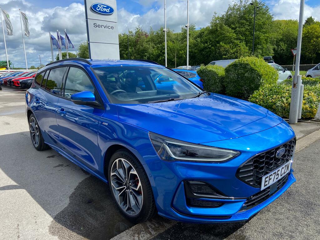 Ford Focus 1.0 Mhev St-line X 155Ps Mild Hybrid Estate V Blue