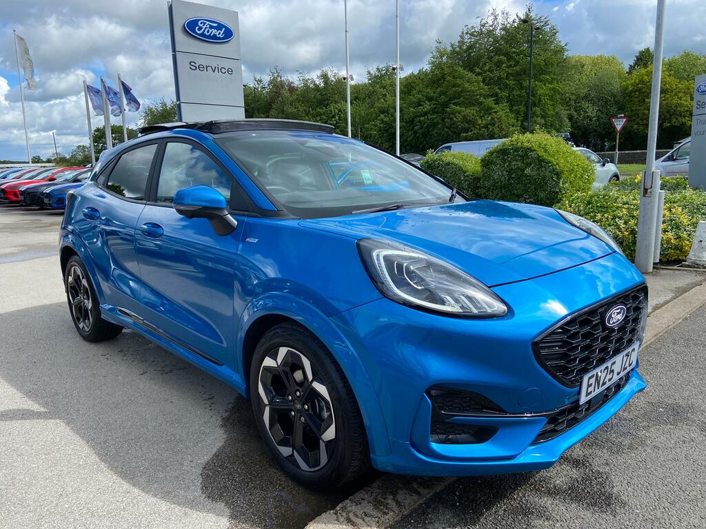 Ford Puma 1.0 Mhev St-line X Mild Hybrid Mega Spec Low Milea Blue