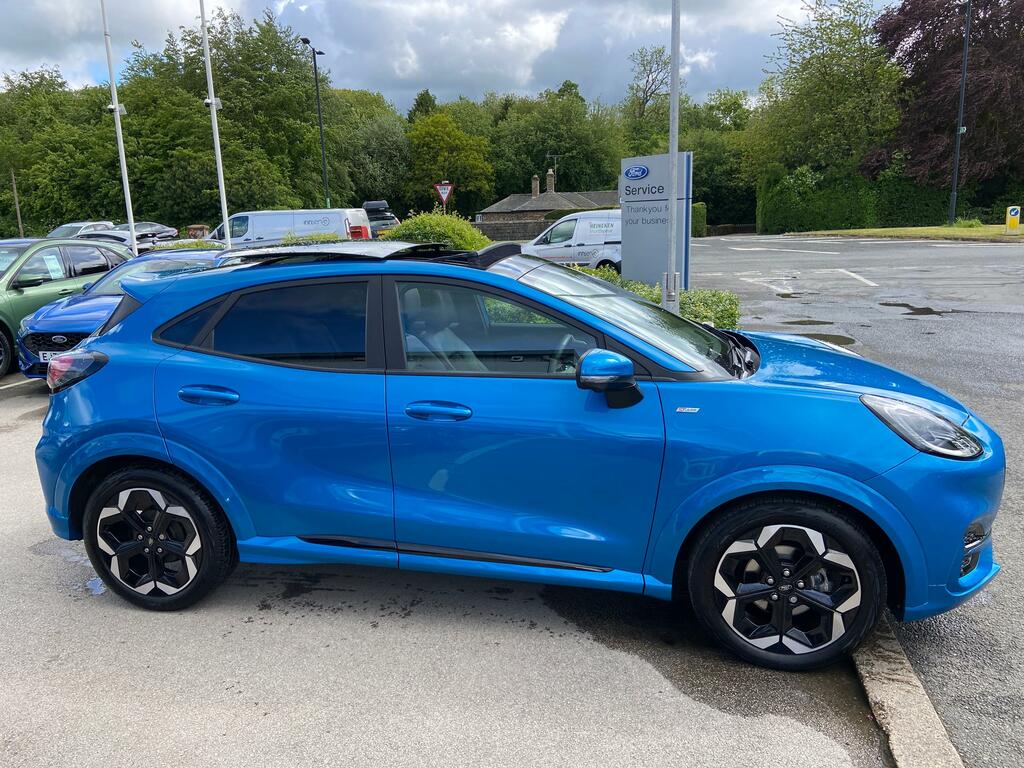 Ford Puma 1.0 Mhev St-line X Mild Hybrid Mega Spec Low Milea EN25JZC Blue #5