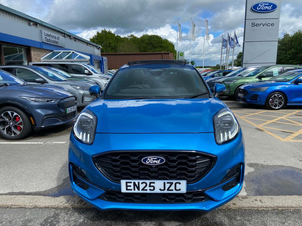 Ford Puma 1.0 Mhev St-line X Mild Hybrid Mega Spec Low Milea EN25JZC Blue #2