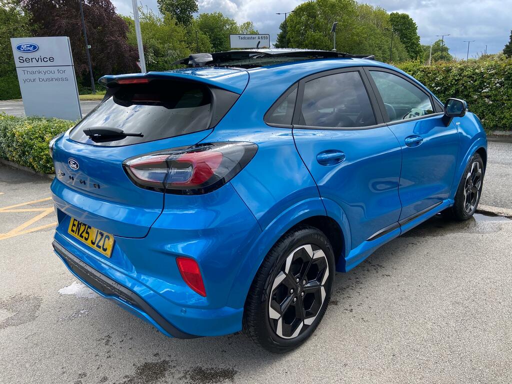 Ford Puma 1.0 Mhev St-line X Mild Hybrid Mega Spec Low Milea EN25JZC Blue #6