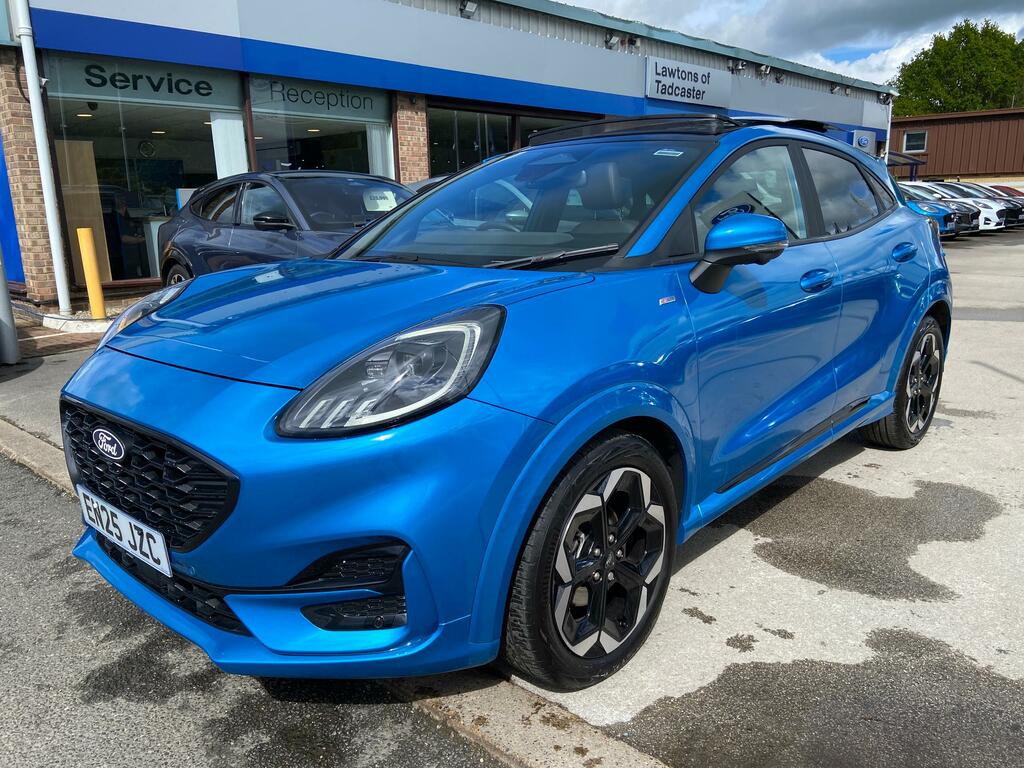Ford Puma 1.0 Mhev St-line X Mild Hybrid Mega Spec Low Milea EN25JZC Blue #3