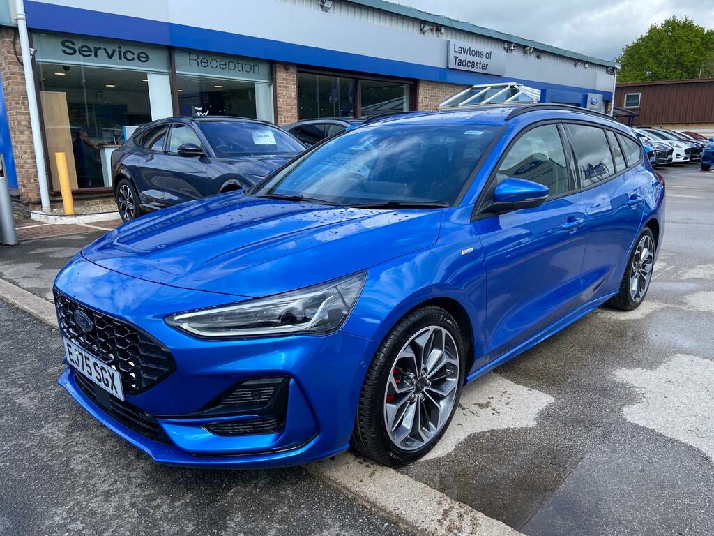 Ford Focus 1.0 Mhev St-line X 155Ps Mild Hybrid Estate M Blue #3