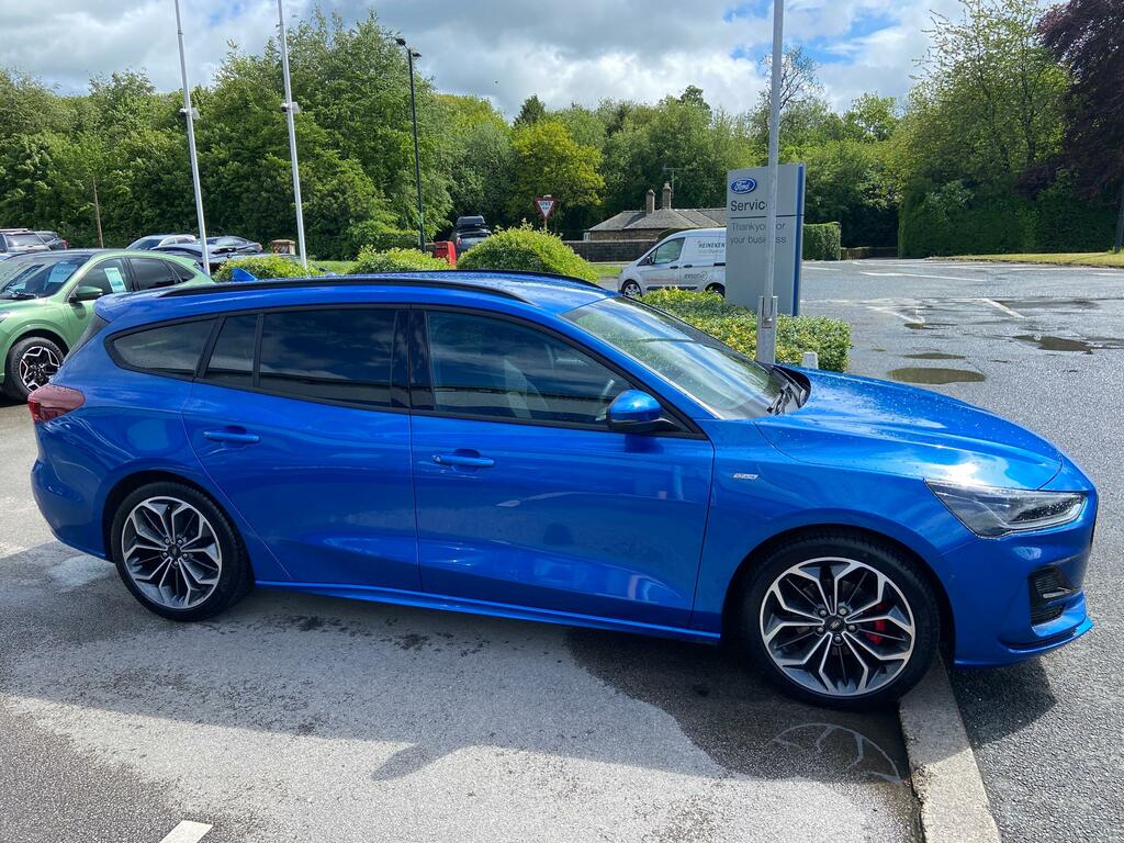 Ford Focus 1.0 Mhev St-line X 155Ps Mild Hybrid Estate M Blue #4