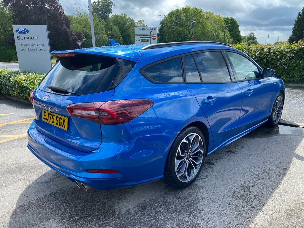 Ford Focus 1.0 Mhev St-line X 155Ps Mild Hybrid Estate M Blue #5