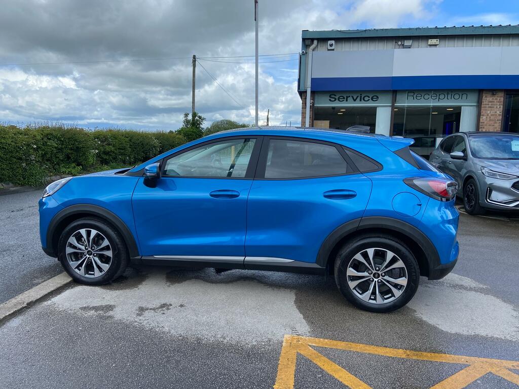 Ford Puma 1.0 Mhev Titanium Mild Hybrid Mega Spec EN25KSU Blue #4