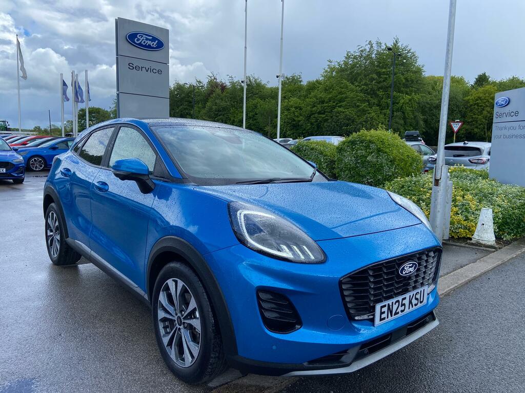Ford Puma 1.0 Mhev Titanium Mild Hybrid Mega Spec Blue