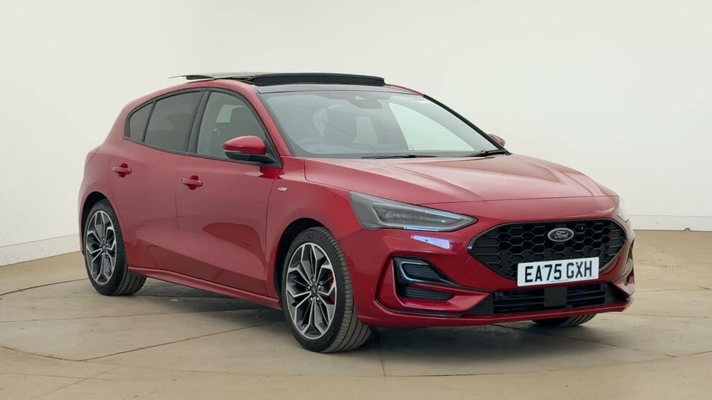 Ford Focus 1.0 Mhev St-line X 155Ps Mild Hybrid Low Mile Red