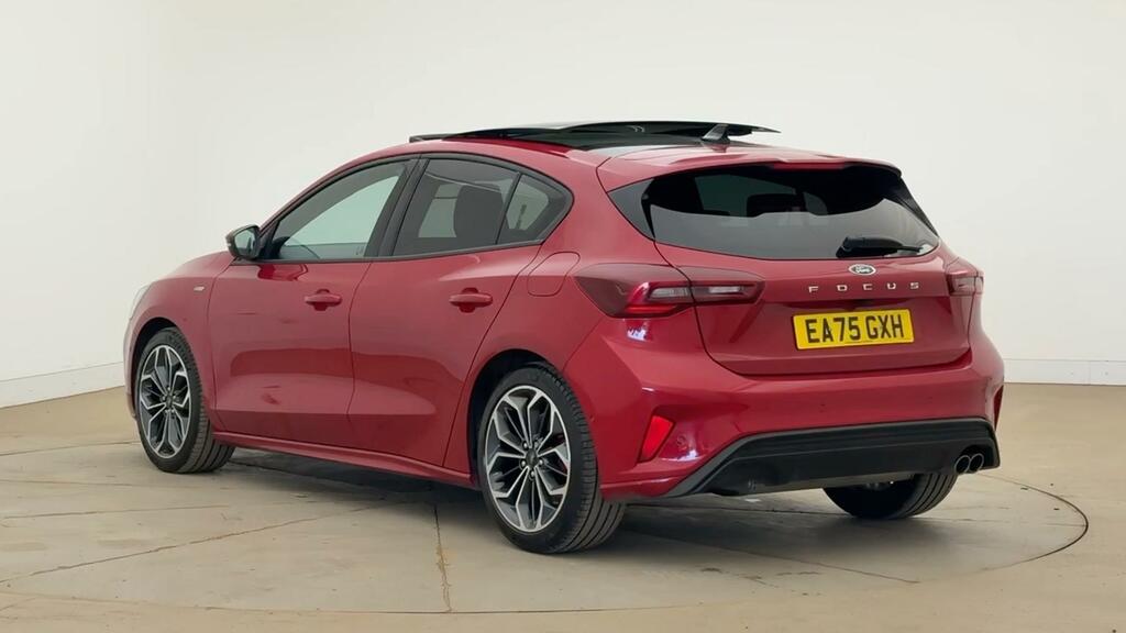 Ford Focus 1.0 Mhev St-line X 155Ps Mild Hybrid Low Mile EA75GXH Red #5