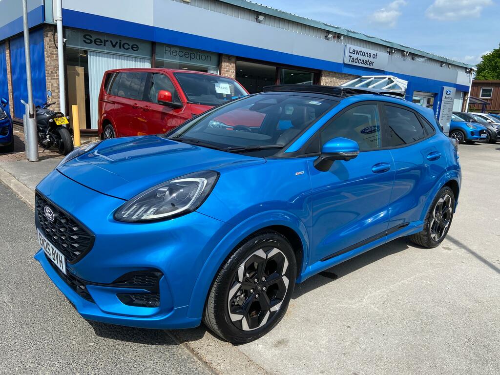 Ford Puma 1.0 Mhev St-line X Mild Hybrid Low Mileage Mega Sp EN25BVH Blue #3