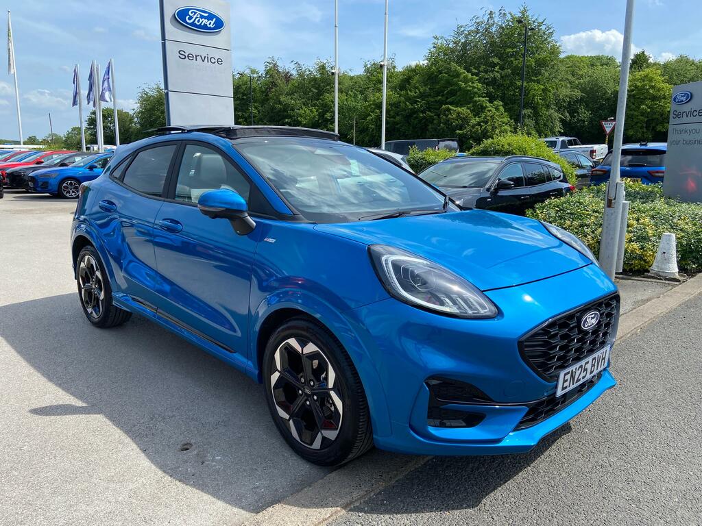 Ford Puma 1.0 Mhev St-line X Mild Hybrid Low Mileage Mega Sp Blue