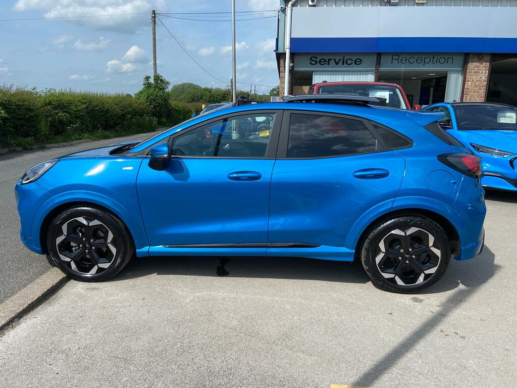 Ford Puma 1.0 Mhev St-line X Mild Hybrid Low Mileage Mega Sp EN25BVH Blue #4