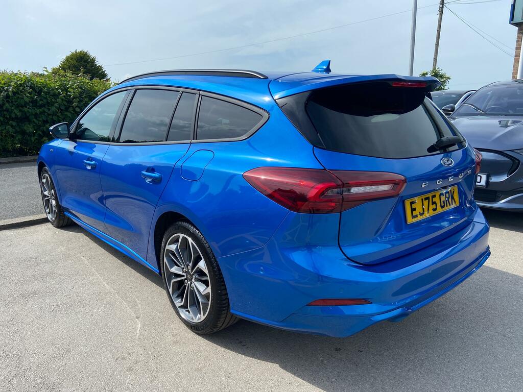 Ford Focus 1.0 Mhev St-line X Mild Hybrid Mega Spec Low Milea EJ75GRK Blue #4