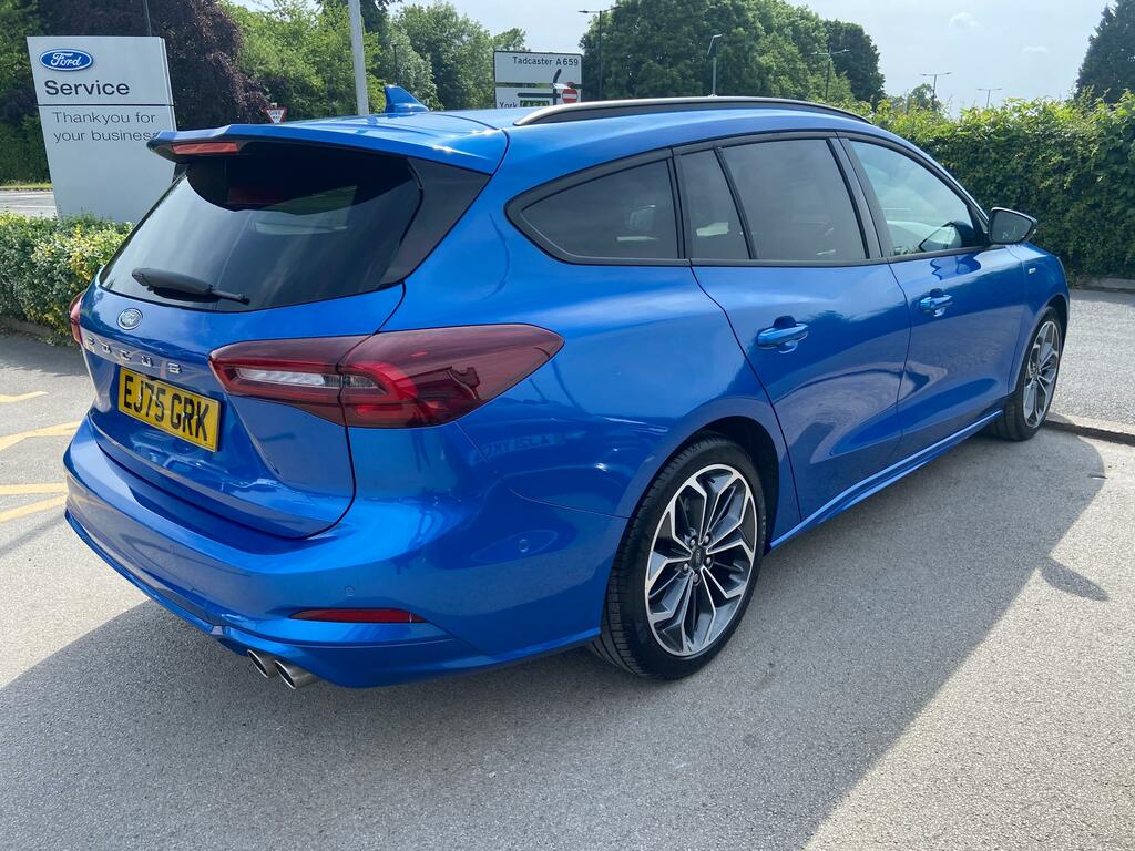 Ford Focus 1.0 Mhev St-line X Mild Hybrid Mega Spec Low Milea EJ75GRK Blue #6
