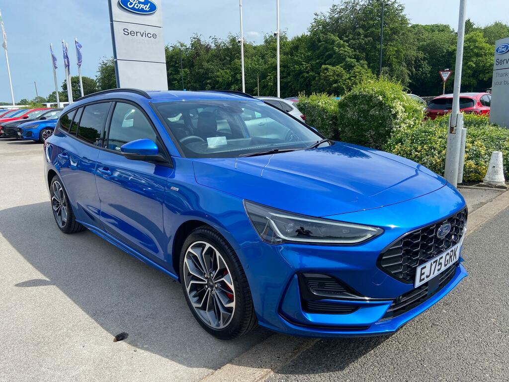 Ford Focus 1.0 Mhev St-line X Mild Hybrid Mega Spec Low Milea Blue