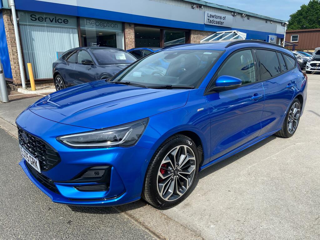 Ford Focus 1.0 Mhev St-line X Mild Hybrid Mega Spec Low Milea EJ75GRK Blue #3