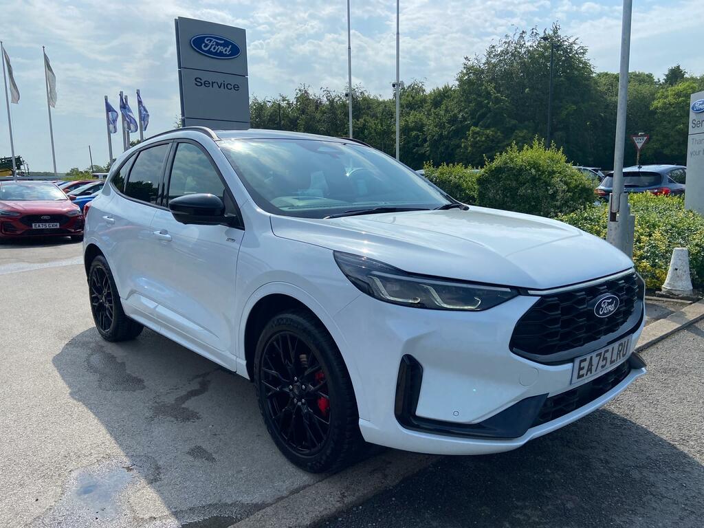 Ford Kuga 2.5 Phev St-line X Black Package 243Ps Plug-in Hyb White