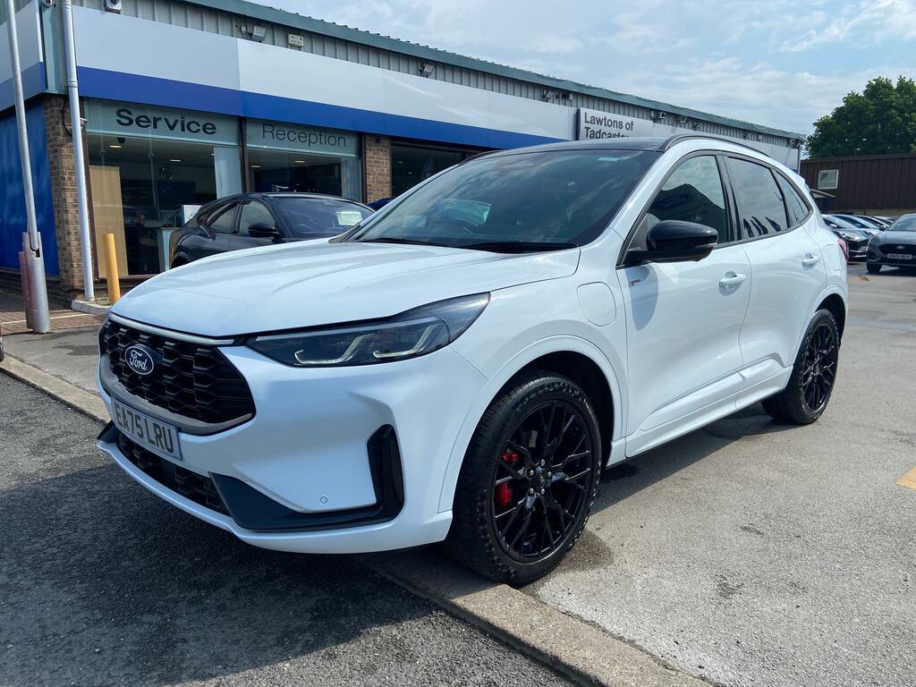 Ford Kuga 2.5 Phev St-line X Black Package 243Ps Plug-in Hyb EA75LRU White #3