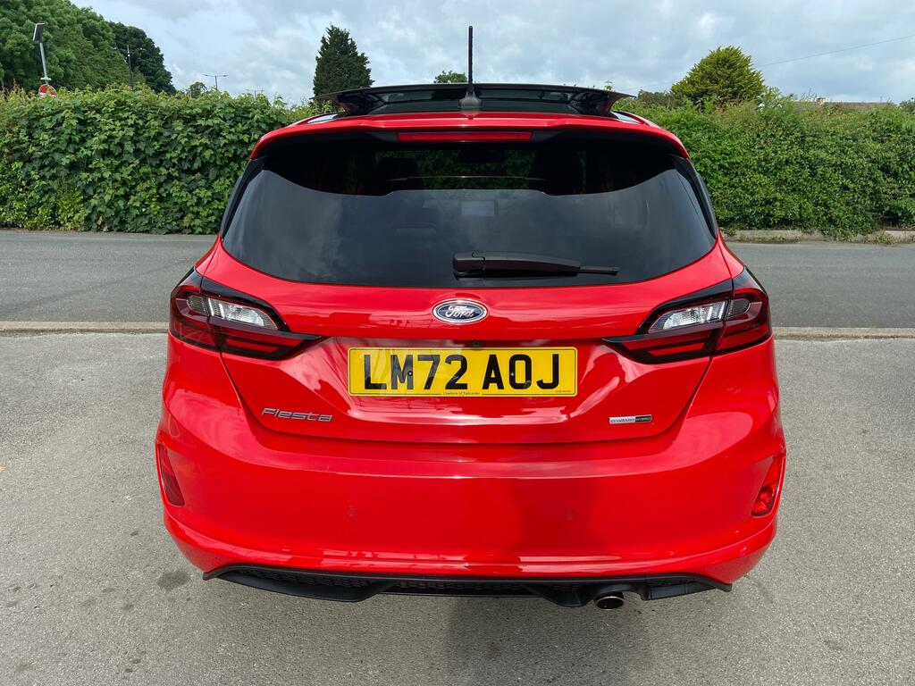 Ford Fiesta 1.0 Mhev St-line Vignale Mild Hybrid Low Mileage G LM72AOJ Red #6