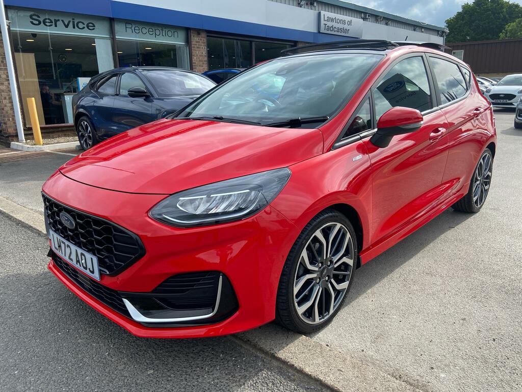 Ford Fiesta 1.0 Mhev St-line Vignale Mild Hybrid Low Mileage G LM72AOJ Red #3