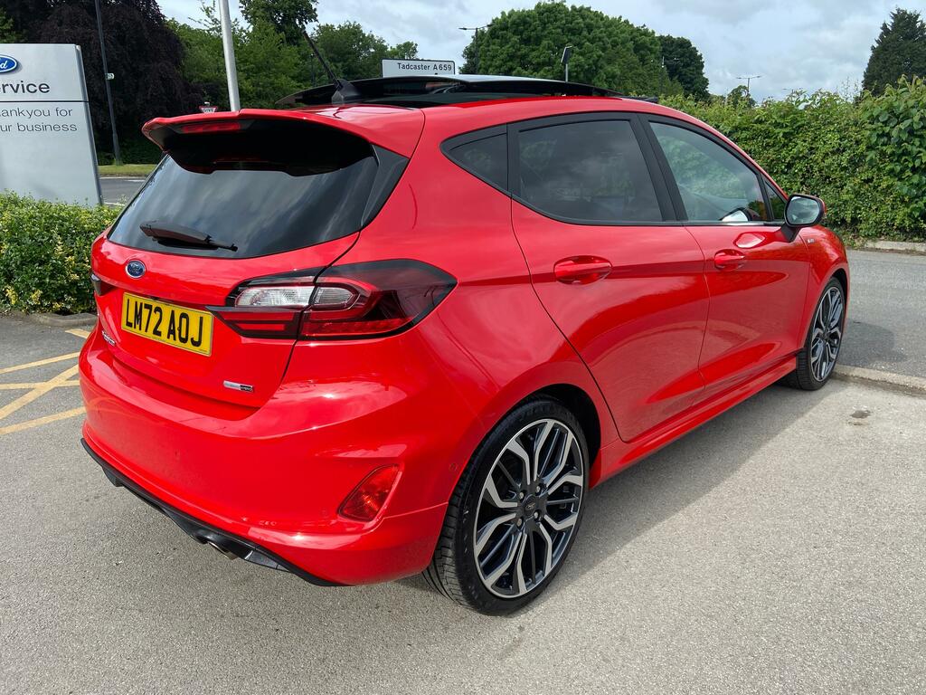 Ford Fiesta 1.0 Mhev St-line Vignale Mild Hybrid Low Mileage G LM72AOJ Red #5