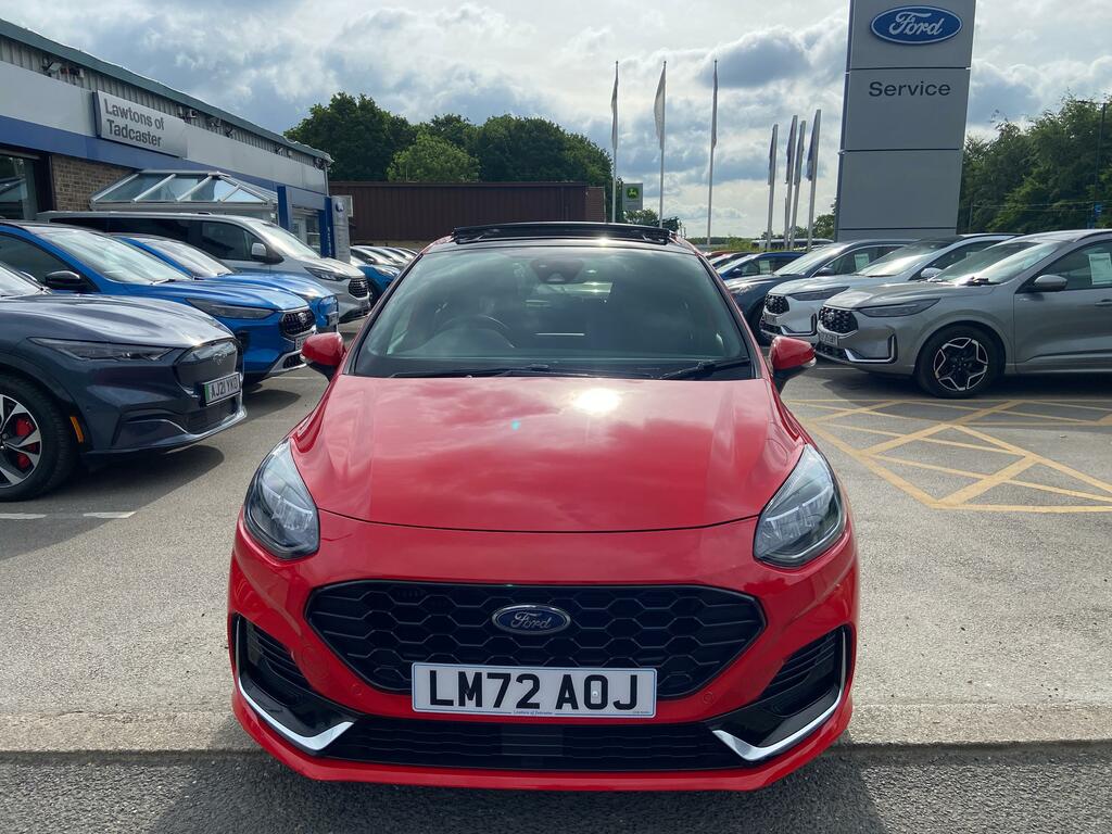 Ford Fiesta 1.0 Mhev St-line Vignale Mild Hybrid Low Mileage G LM72AOJ Red #2
