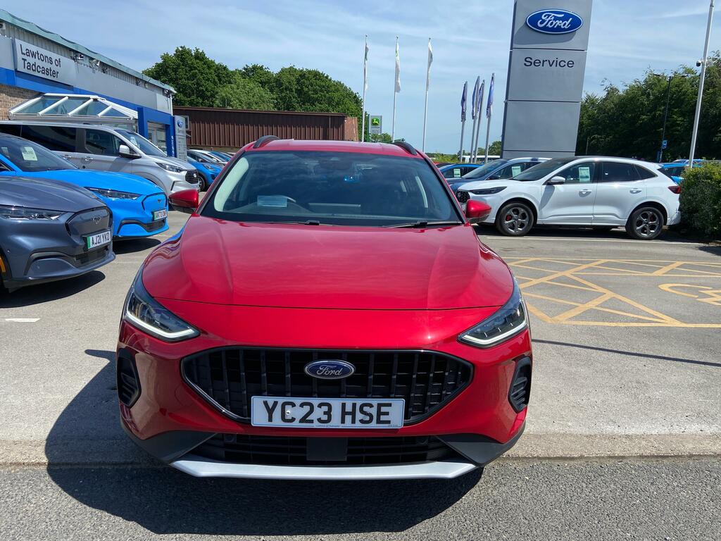 Ford Focus 1.0 Mhev Active X 155Ps Mild Hybrid Great Spe Red