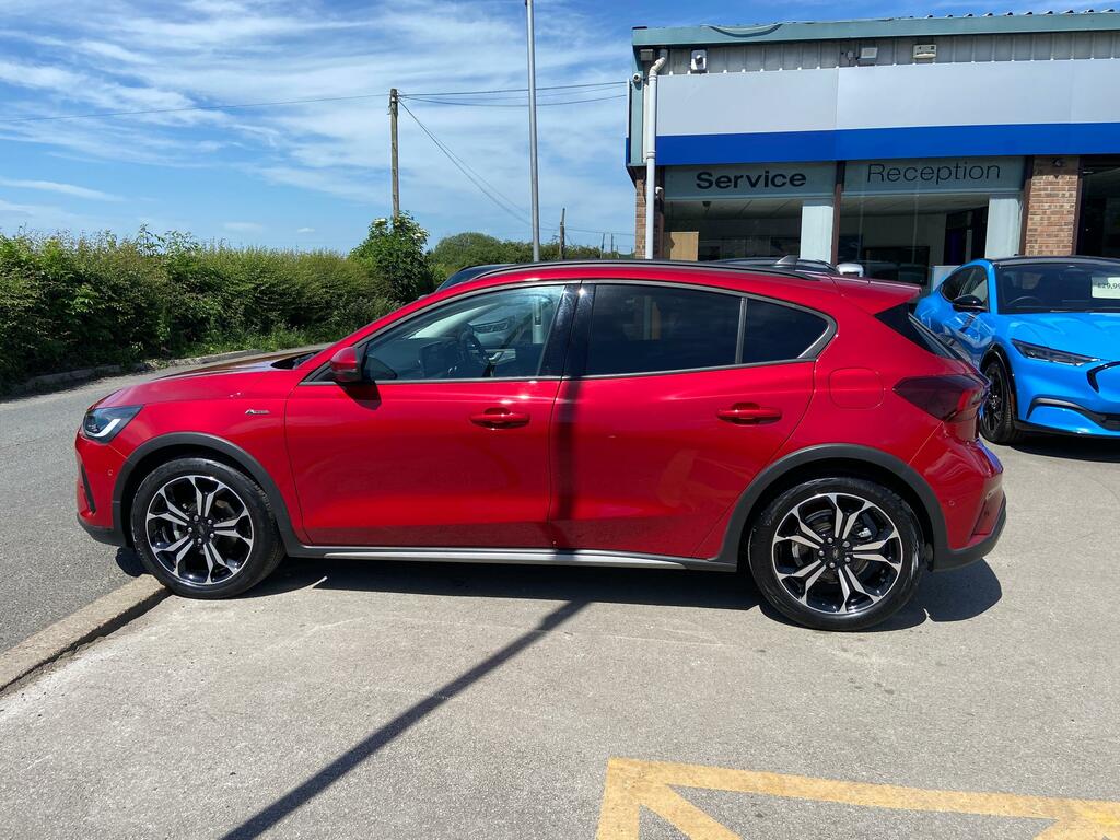 Ford Focus 1.0 Mhev Active X 155Ps Mild Hybrid Great Spe YC23HSE Red #3