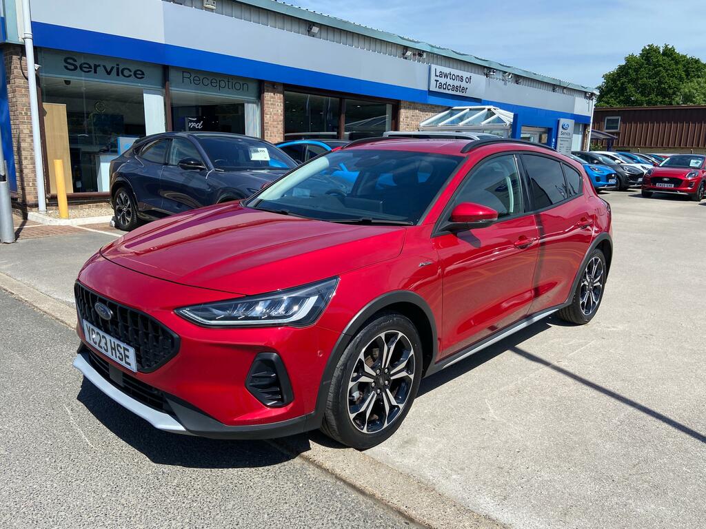 Ford Focus 1.0 Mhev Active X 155Ps Mild Hybrid Great Spe YC23HSE Red #2